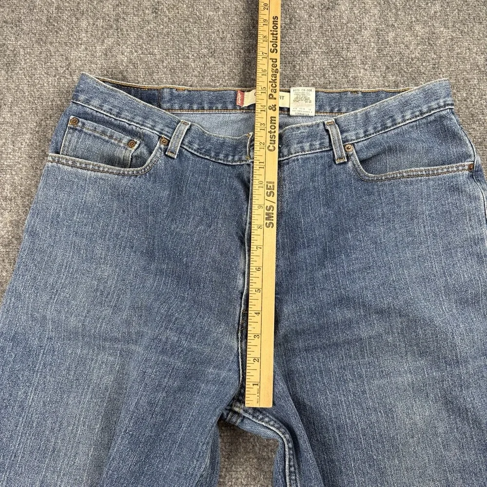 Y2K 90s Levi's 560 Jeans Men 40x30.5 Blue Comfort Fit‎ Tapered  Relaxed Vintage